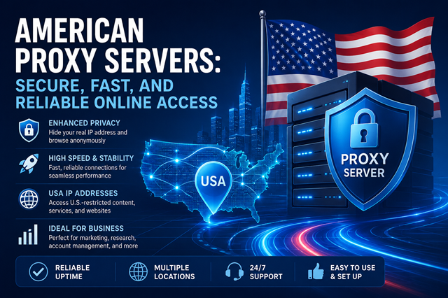American Proxy Servers: Secure, Fast, and Reliable Online Access