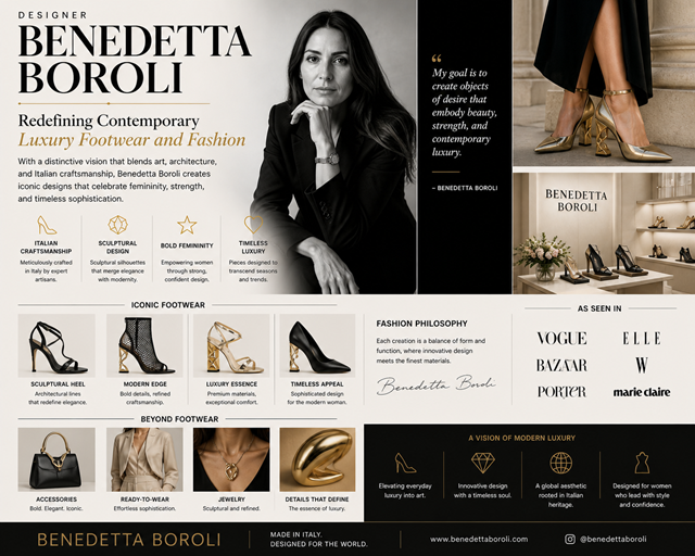 designer-benedetta-boroli:-redefining-contemporary-luxury-footwear-fashion