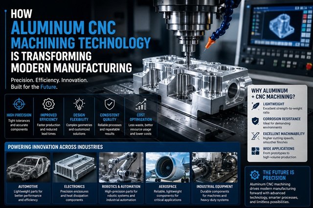 How Aluminum CNC Machining Technology Is Transforming Modern Manufacturing