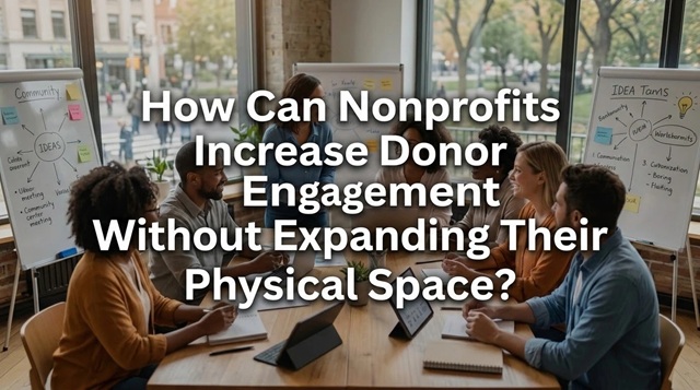 How Can Nonprofits Increase Donor Engagement Without Expanding Their Physical Space?